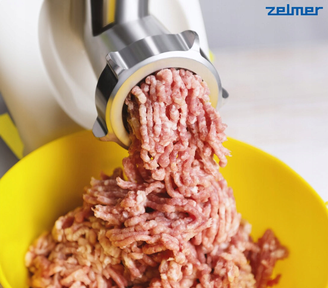 Meat grinder Zelmer ZMM1010B silver/grey 1000 W Model ZMM1010B