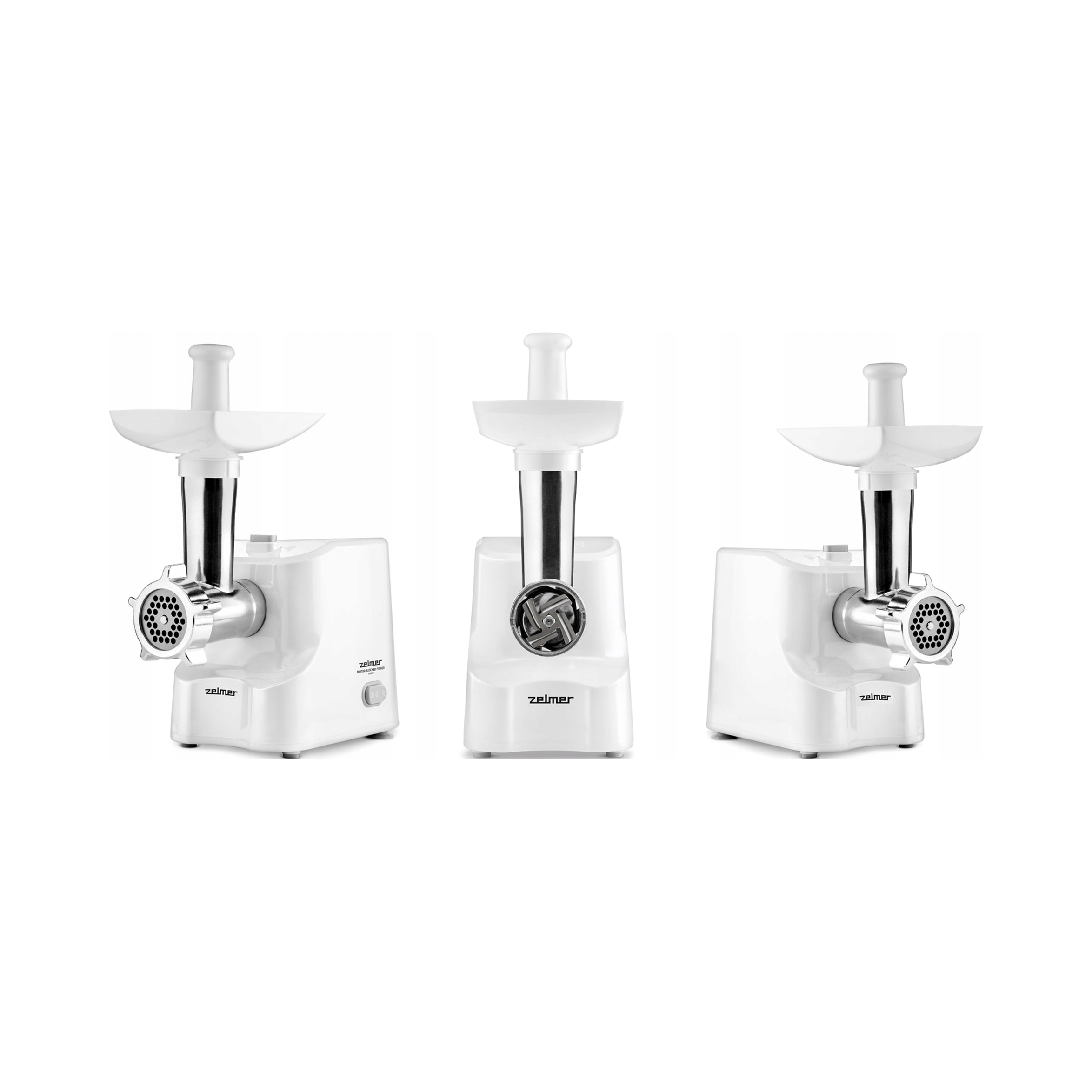 Meat grinder Zelmer ZMM1010B silver/grey 1000 W
