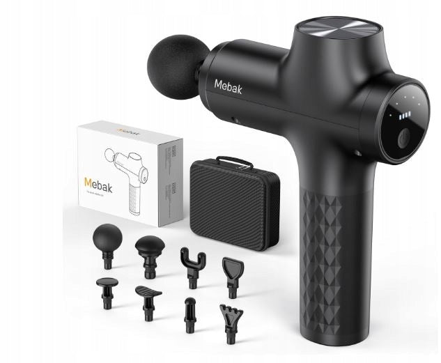 Mebak Chic – Drum Massage Gun 5 Speeds, 8 Heads