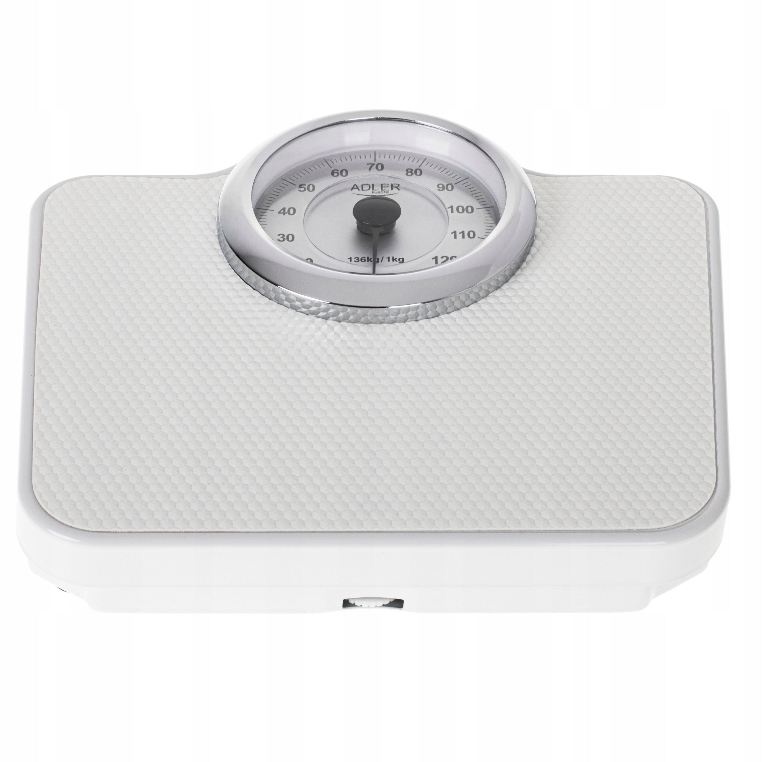 Mechanical Bathroom Scale AD 8180 - Accuracy 1kg, Lifting capacity 136kg Brand ADLER