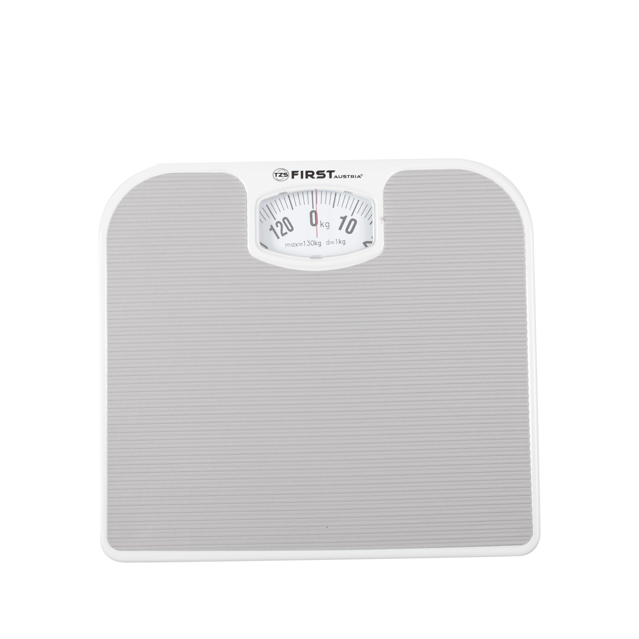 Mechanical Bathroom Scale TZS First Austria Up to 130kg Grey