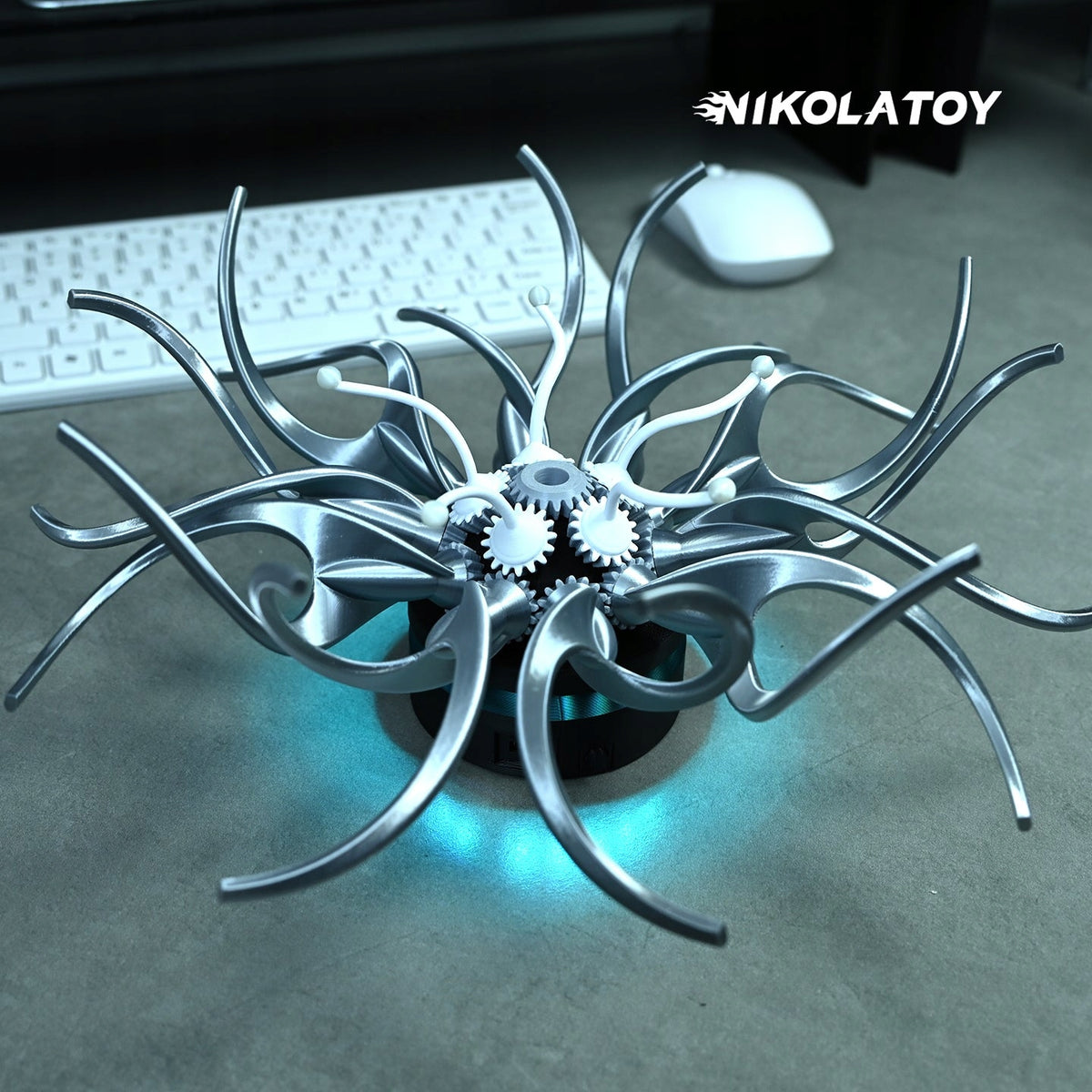 Mechanical Interactive Flowers DIY RGB Remote Control, NIKOLATOY App, Gift Manufacturer code NK-2603
