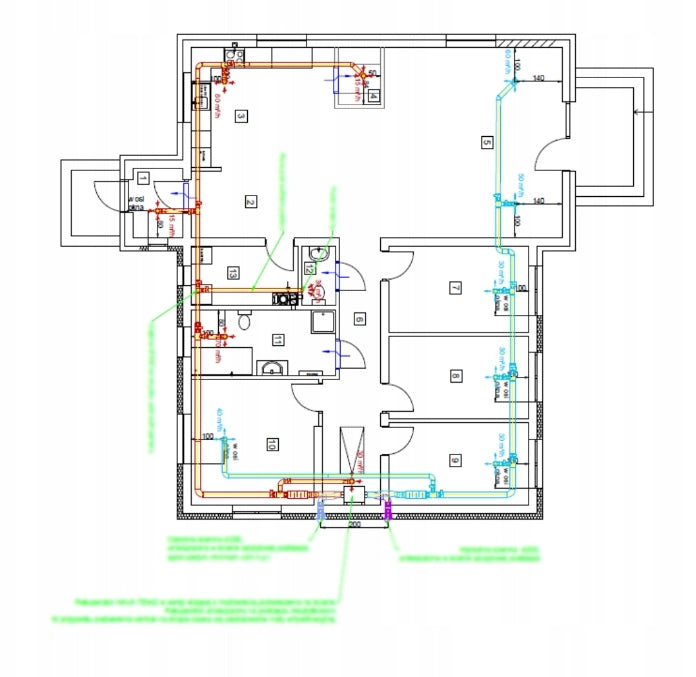 Mechanical Ventilation Project with Stamp Kind other