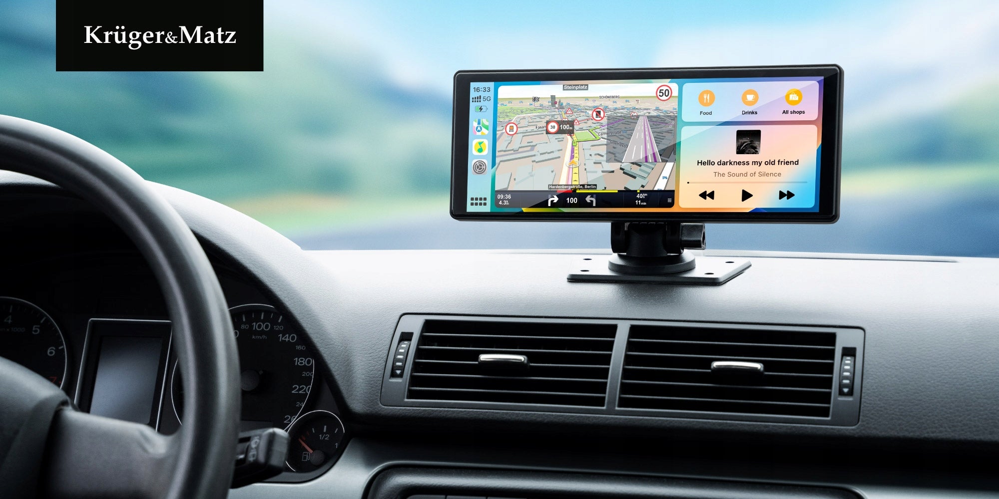 Media Station 9 Radio Android Auto Apple Carplay DVR Reversing Camera Manufacturer code KM2021