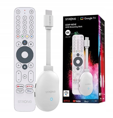 Media player Strong LEAP-NEVE 4K Google TV Dongle Wi-Fi 6