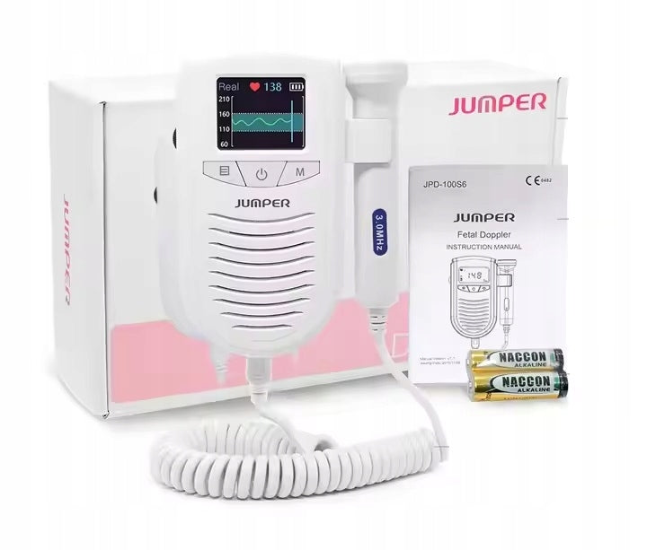 Medical Fetal Heart Rate Detector Child Monitor JUMPER 100S6-2, 3 MHz head