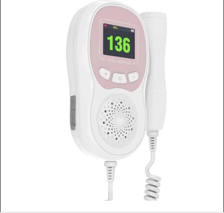 Medical Fetal Heart Rate Detector Doppler CONTEC 10CL BATTERY