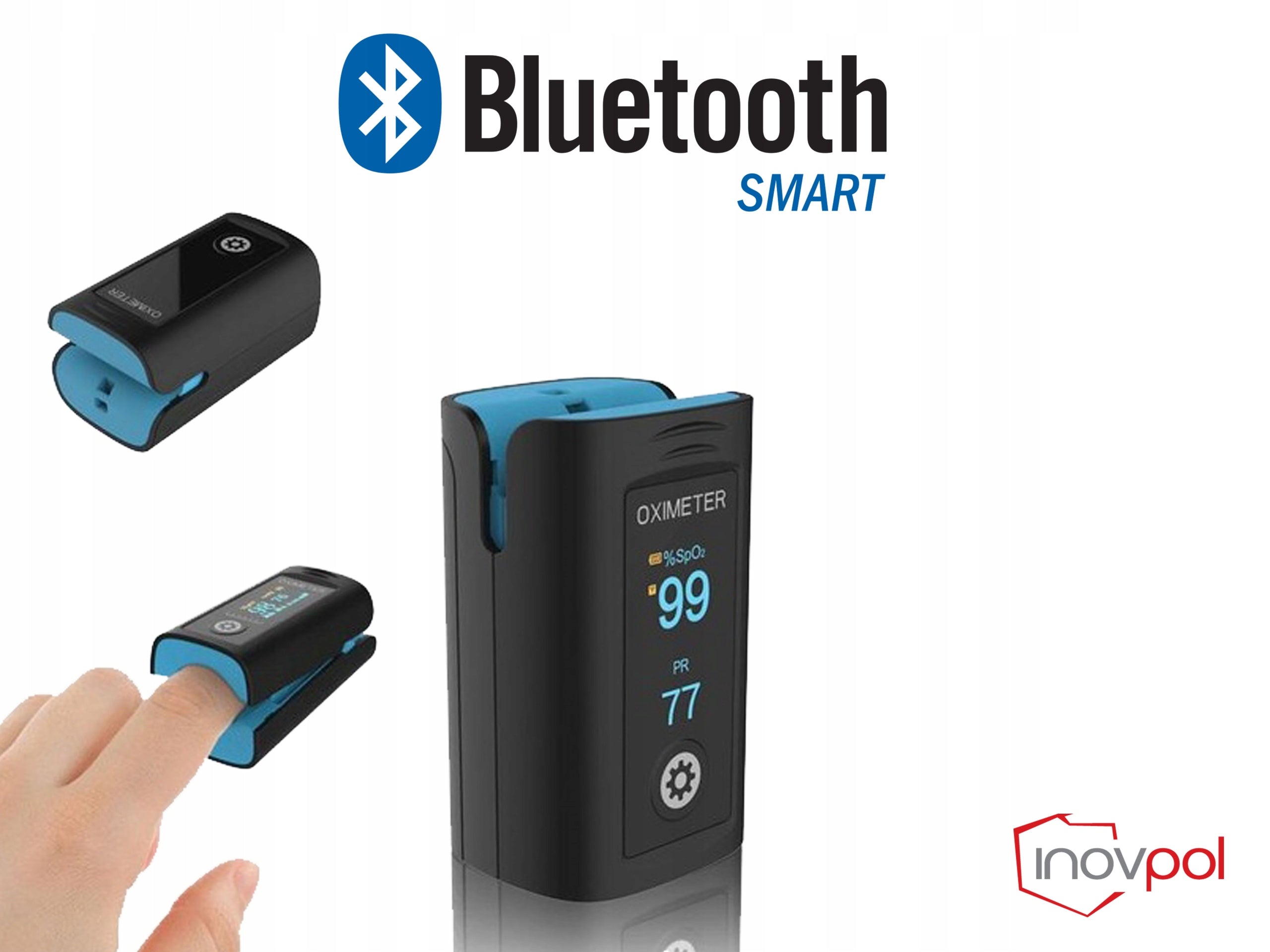 Medical Finger Pulse Oximeter PC-60FW Bluetooth