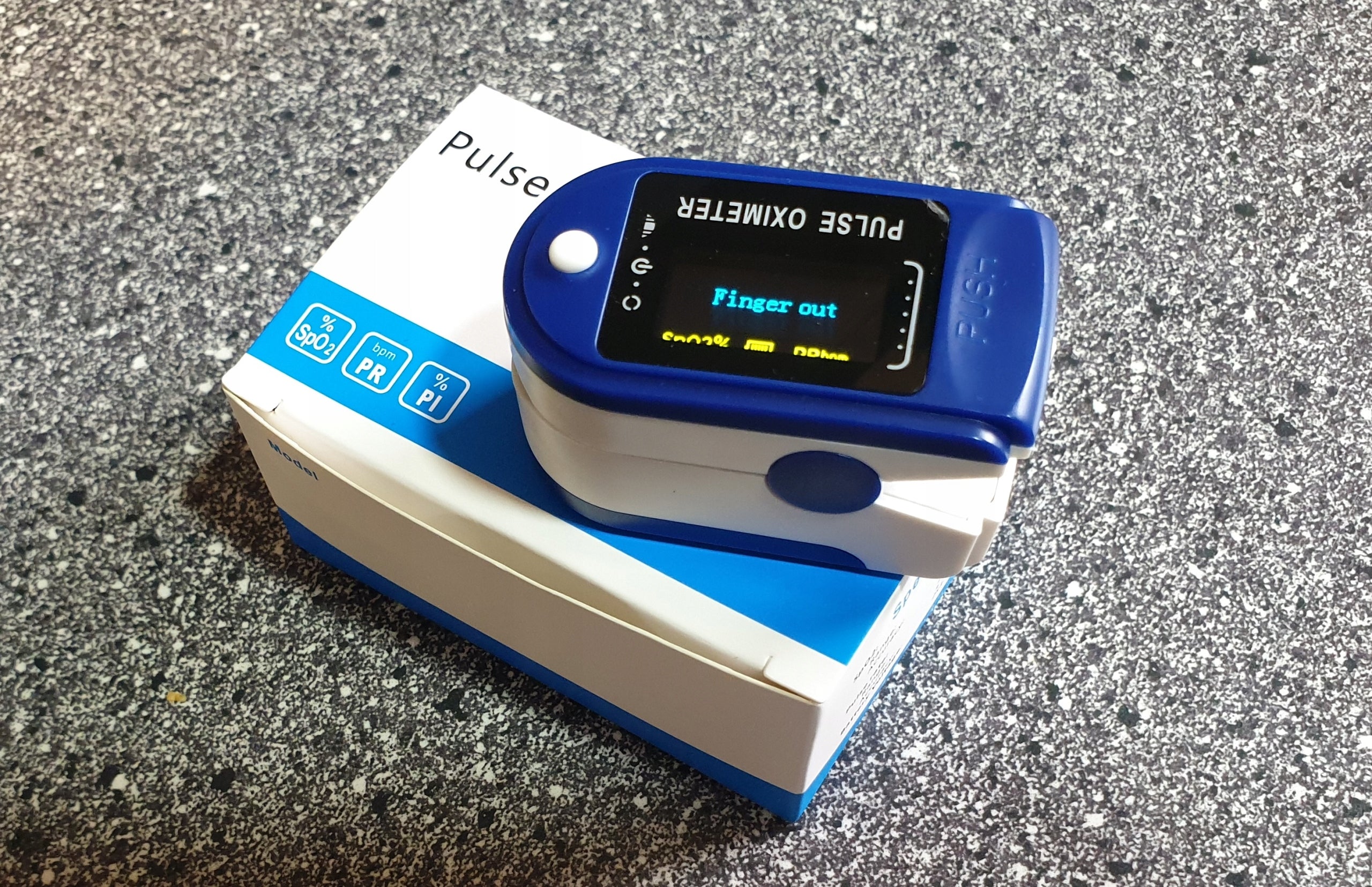 Medical Pulse Oximeter Finger Heart Rate Monitor 30-240 BPM Medical device yes
