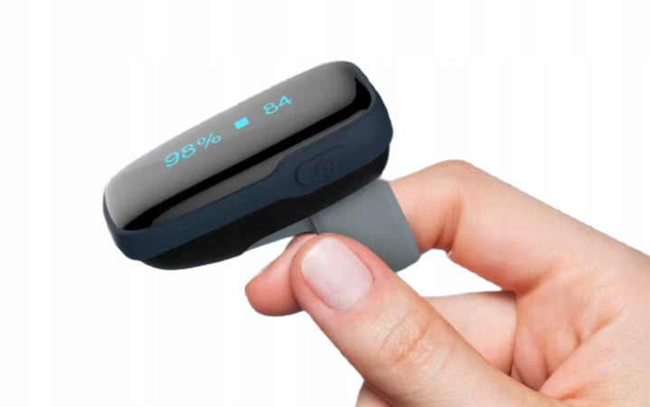 Medical Pulse Oximeter Sleep Monitor Oxylink Finger Ring Bluetooth Packaging status original