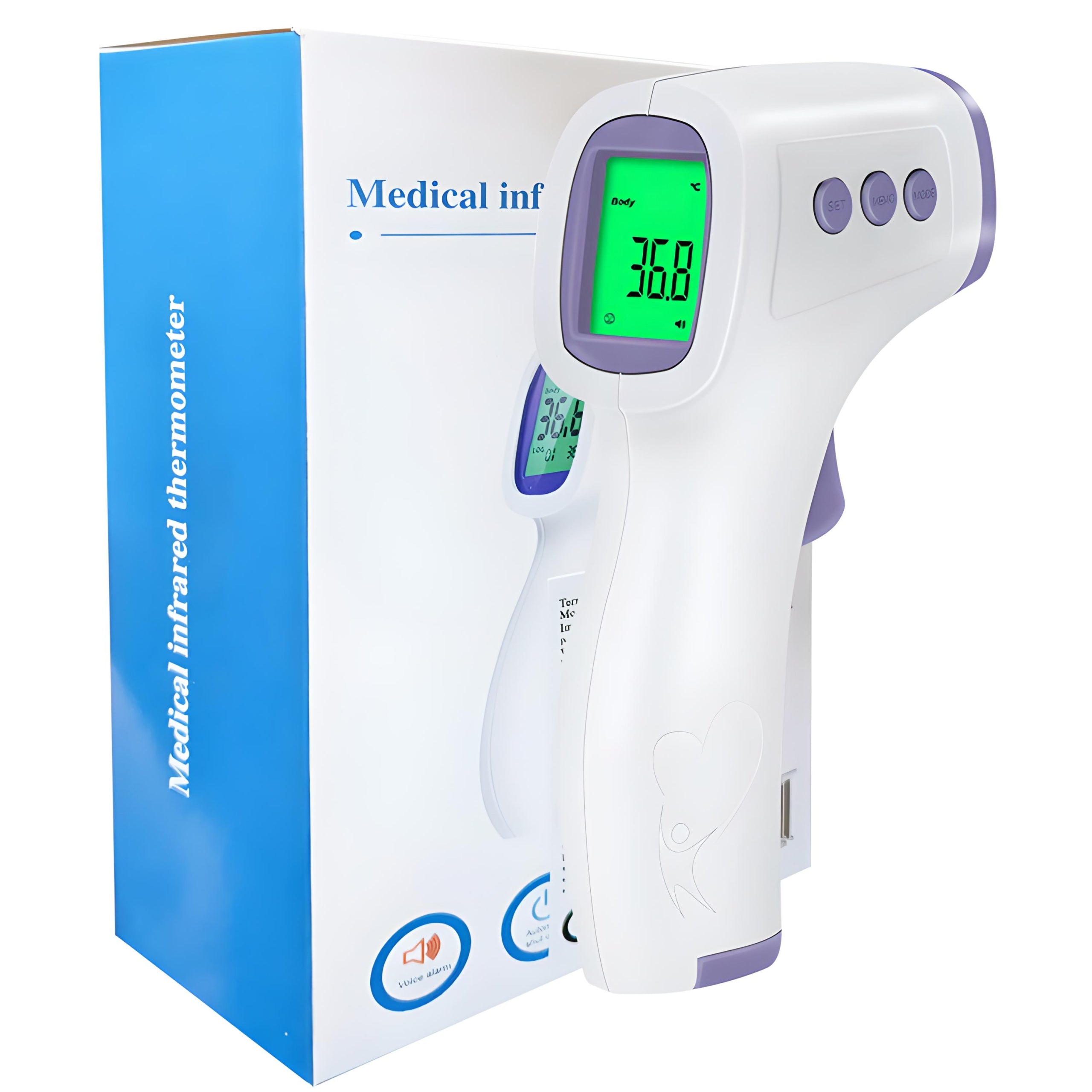 Medical Thermometer REMOTE INFRARED NON-CONTACT MEASUREMENT