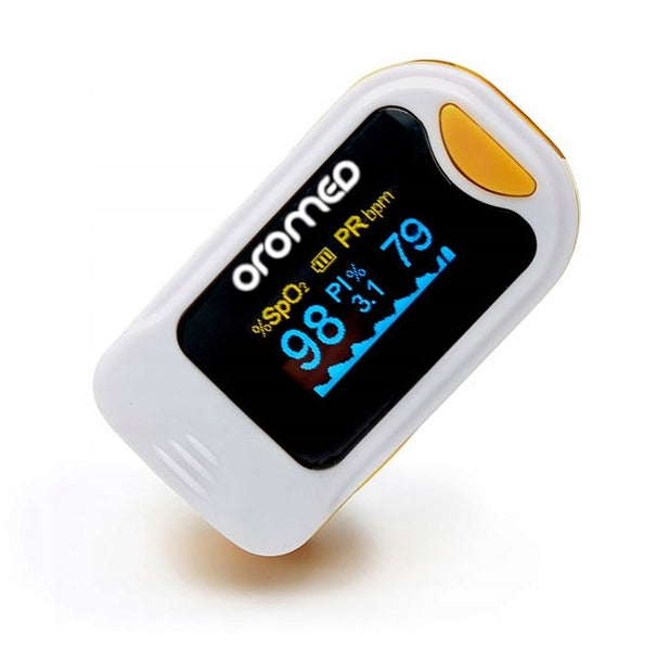 Medical finger pulse oximeter Oromed ORO-PULSE YELLOW