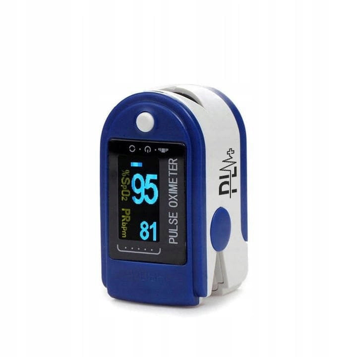 Medical finger pulse oximeter PL+ LP-750 Color blue