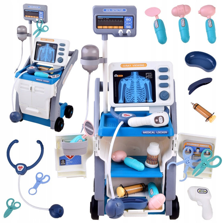 Medical trolley set of small doctor ZA4273 NI Role doctor