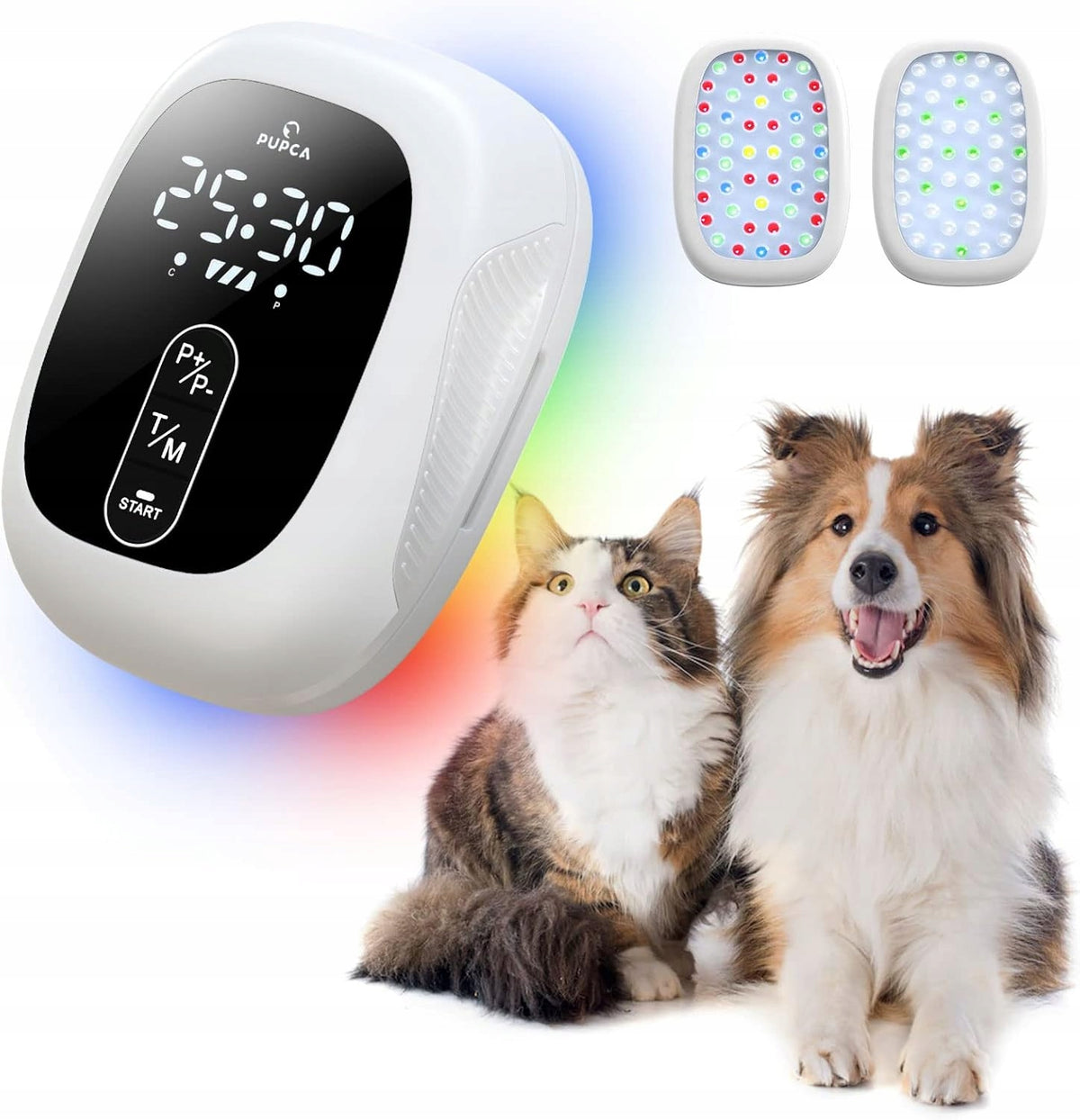 Medicinal lamp for animals, dogs, cats PUPCA white