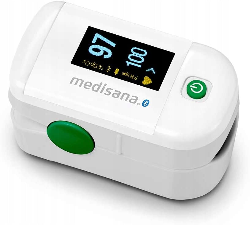 Medisana PM 100 Connect pulse oximeter with Bluetooth and OLED display