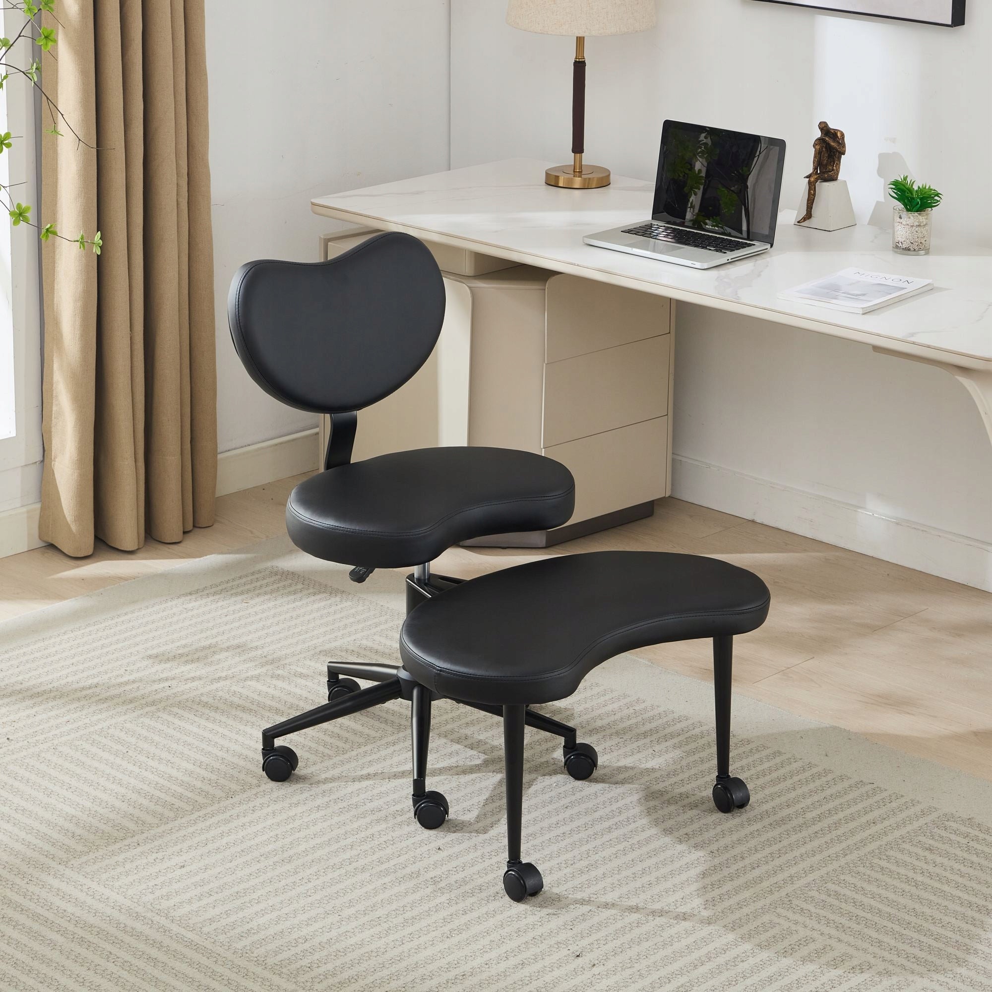 Meditation chair Plus crossed chair ADHD black Packaging status original