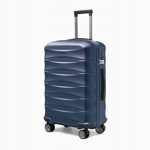 Medium suitcase PUCCINI CAIRO ABS030B 7A Navy blue