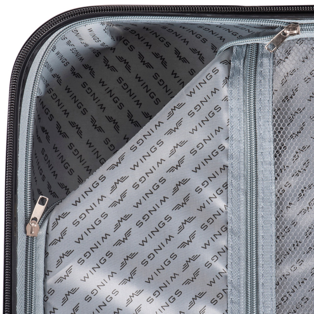 Medium suitcase WINGS EGRET 63L hard ABS+ travel checked baggage Manufacturer code TR058-M-YELLOW