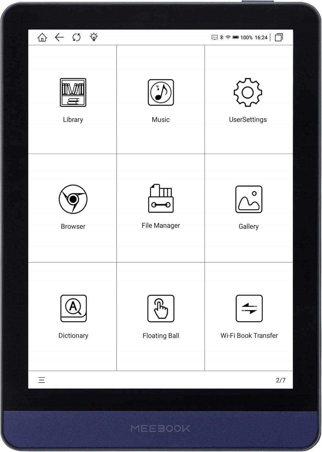 Meebook ebook reader M6 3/32 GB 6" 300 PPI purple Manufacturer code 646690473702