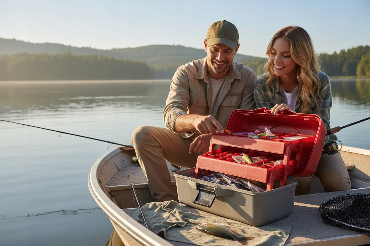 Mega large fishing box fishing set 429e float spinning gift Manufacturer code 5903890733766
