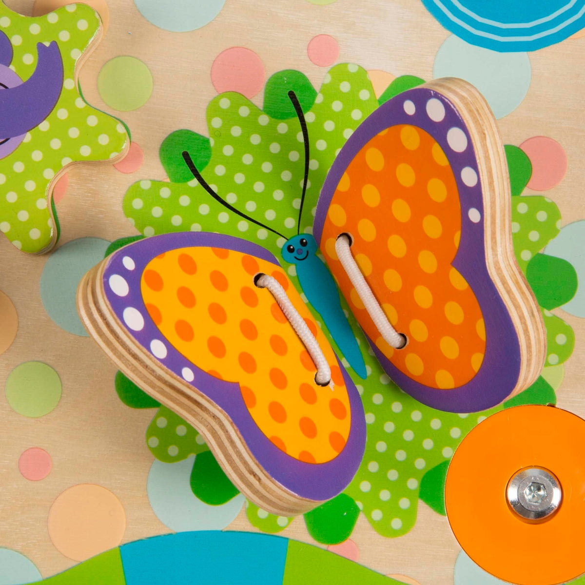 Melissa Doug Wooden Jungle Task Table for Kids 3+ Model 4012 Brand Melissa & Doug