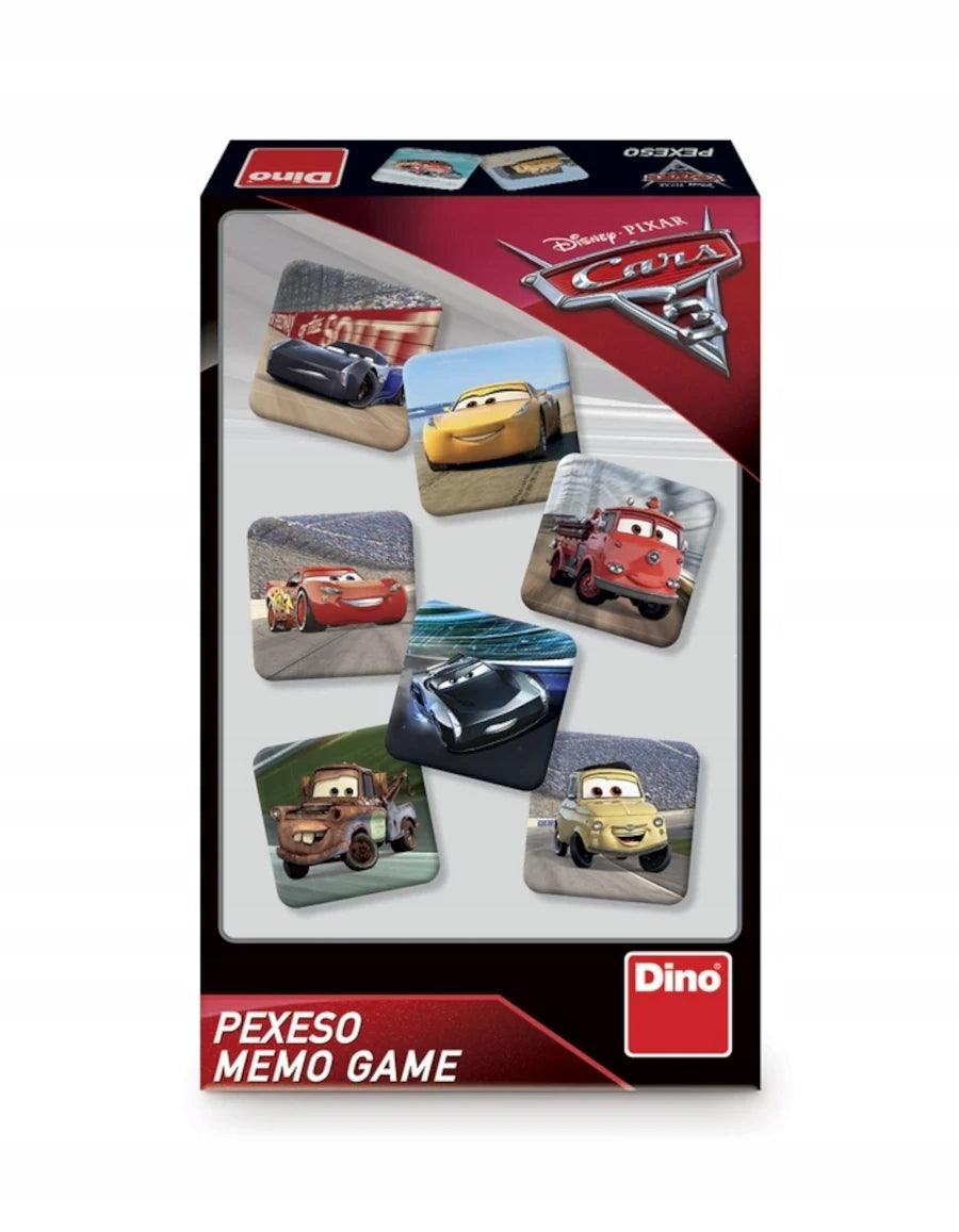 Memory Memo Cars for Kids 4+ Packaging status original