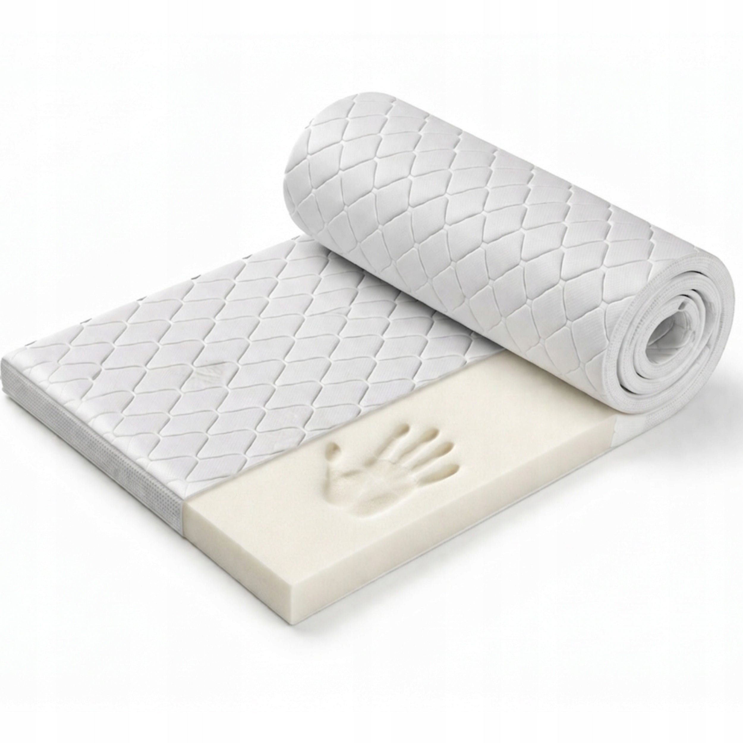 Memory Top SILVER 160x200 H2 VISCO Mattress New Sleep Comfort