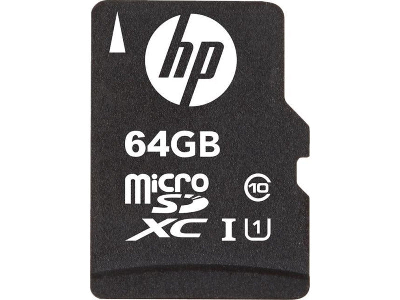 Memory card HP microSDXC U1 Claas 10 64GB + Adapter
