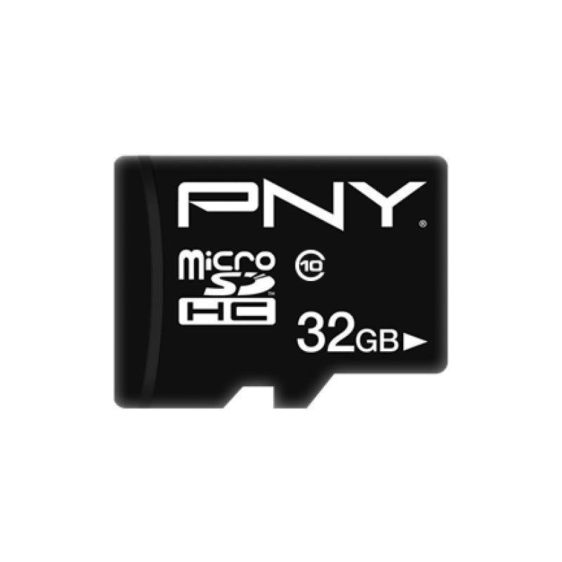 Memory card PNY microSDHC 32GB + ADAPTER Manufacturer code P-SDU32G10PPL-GE