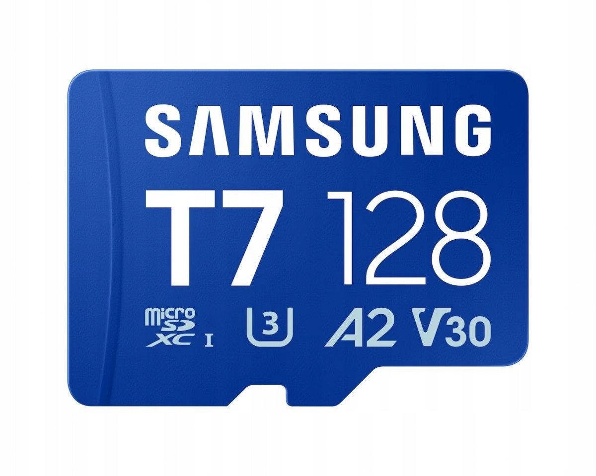 Memory card Samsung T7 microSDXC UHS-I 128GB V30 A2