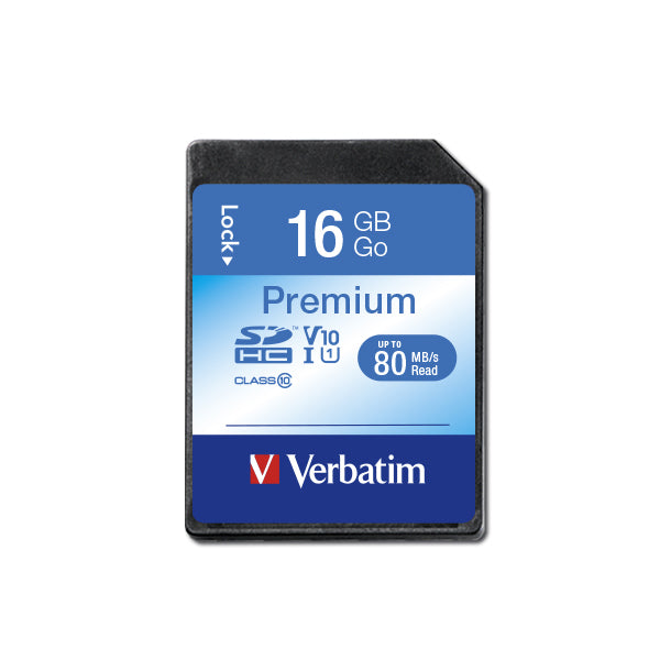 Memory card Verbatim Premium 16GB SDHC Manufacturer Verbatim