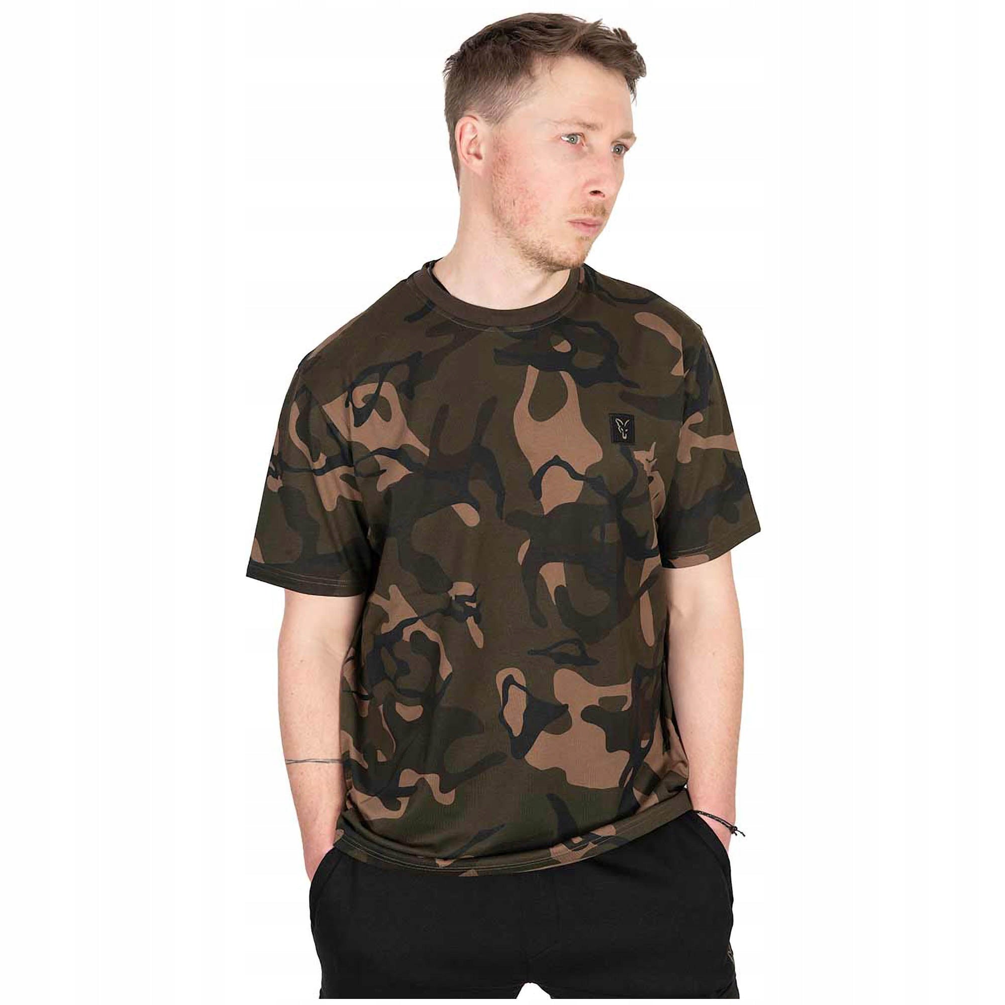 Men's Fishing T-Shirt Fox Camo T r. L Color multicolor
