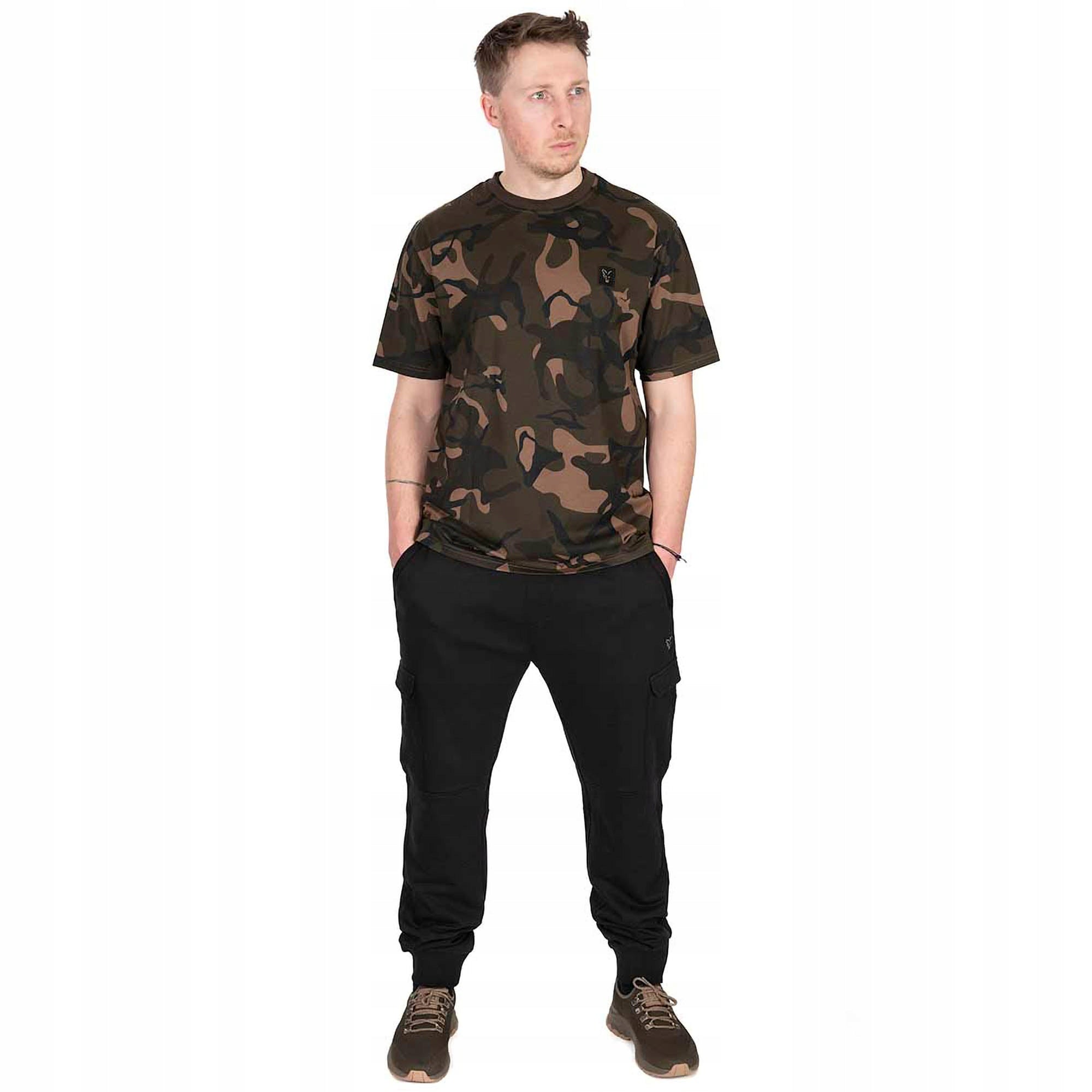 Men's Fishing T-Shirt Fox Camo T r. L Packaging status original