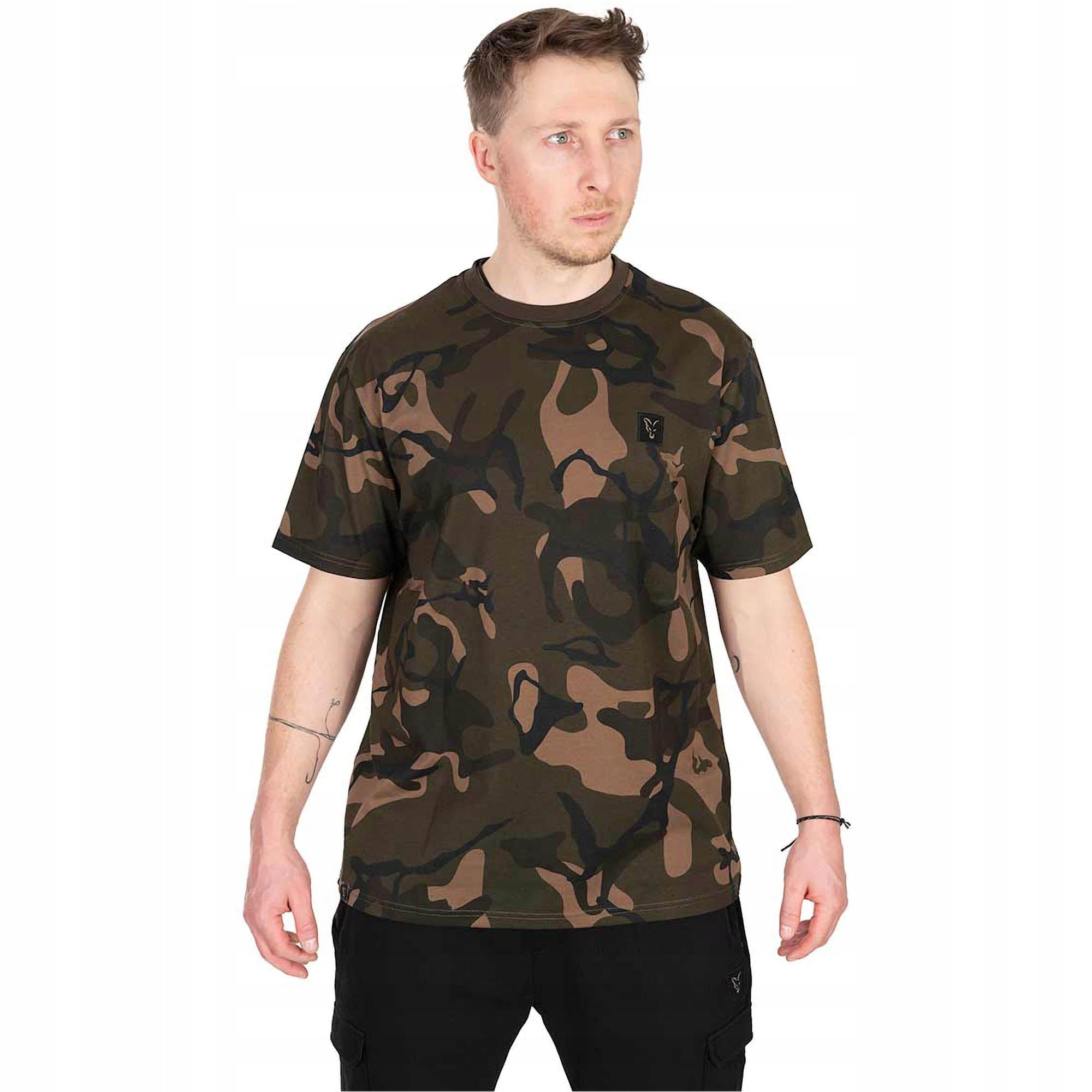 Men's Fishing T-Shirt Fox Camo T r. L