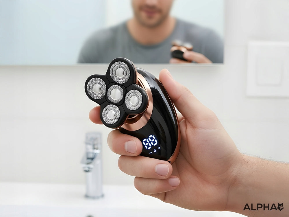 Men's Shaver Beard, Hair Shaving Machine - Nose Trimmer Alpha Packaging status original