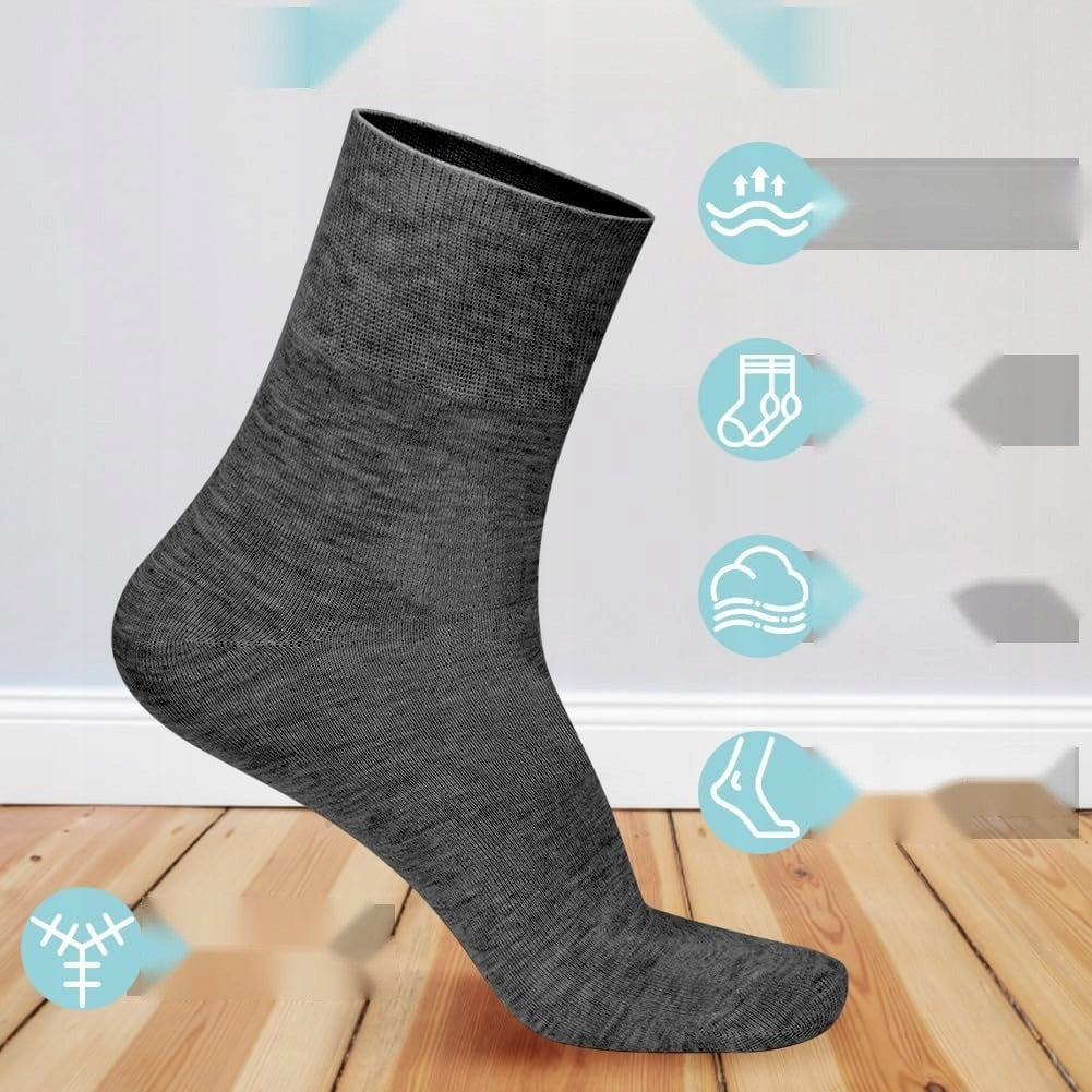 Men's Socks 6 Pairs Bamboo Pressure Free Loose for Seniors Manufacturer code 5908107162421