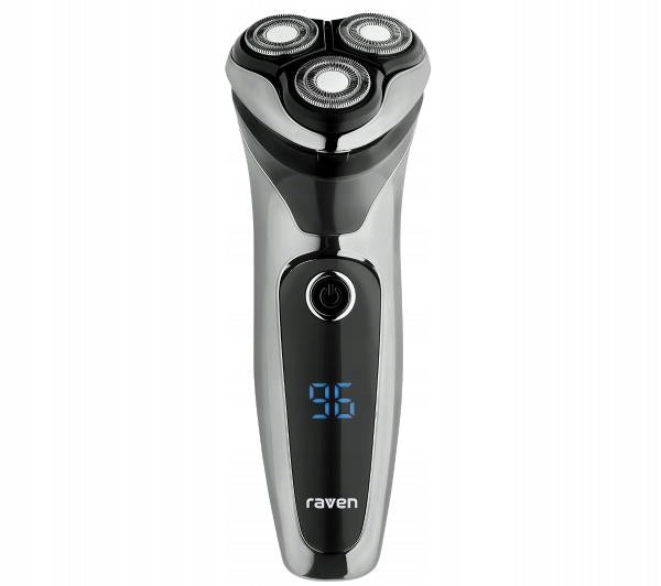 Men's rotary shaver RAVEN EGM003SX LED 99min Trimmer + charging station Manufacturer code EGM003SX
