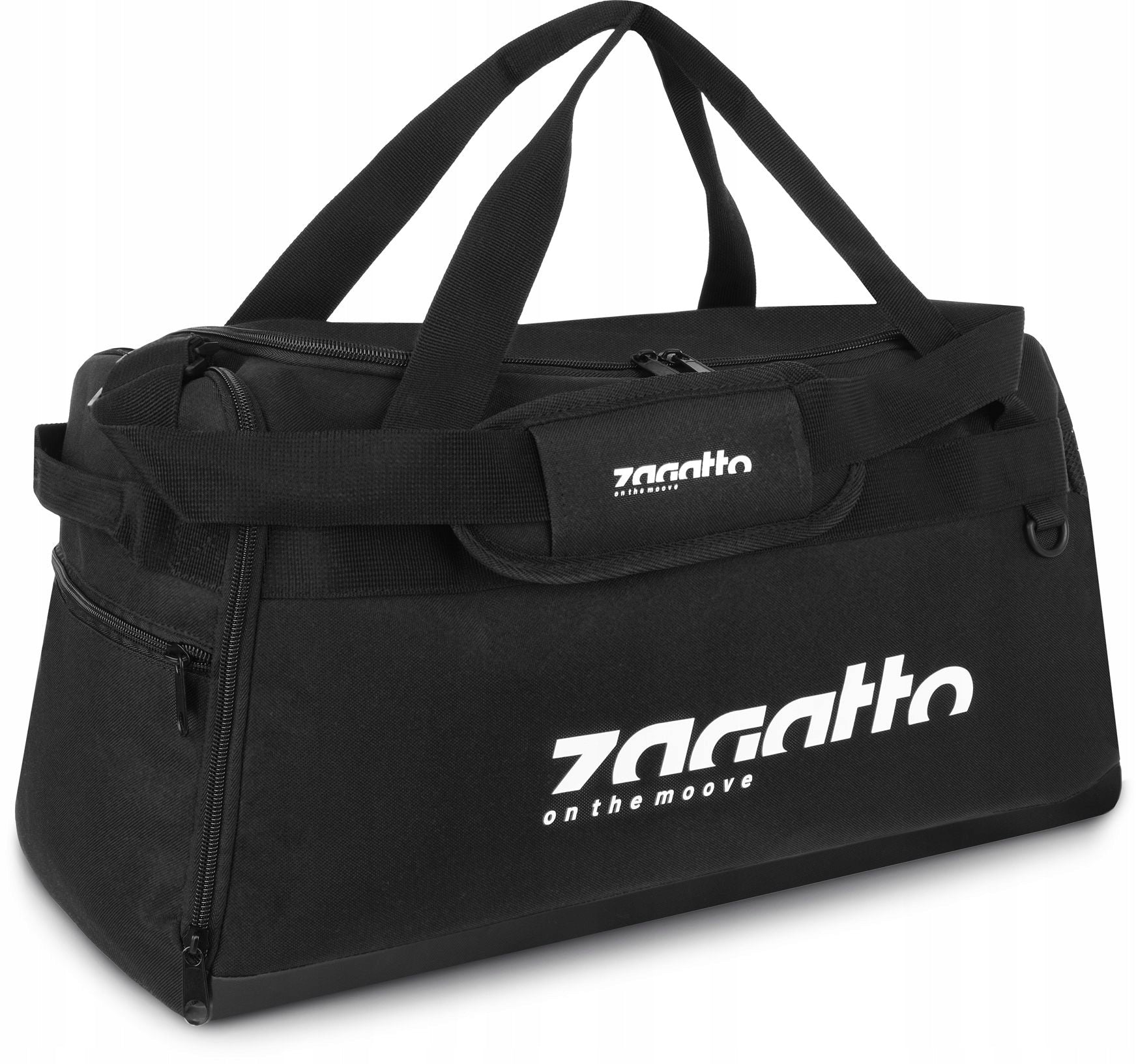 Men's travel bag women's roomy travel bag large black ZAGATTO