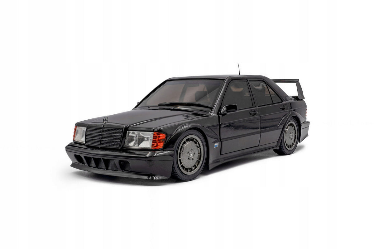 Mercedes-Benz 190 (W201) Evo II Solido Works 1990 Black Solido 1:18