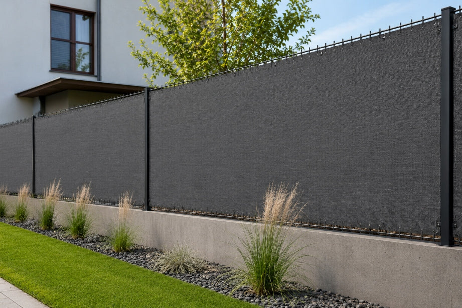 Mesh Fence Cover 1,5x10m HDPE Balcony Fence Cover GREY Manufacturer code 1,5x10-szary