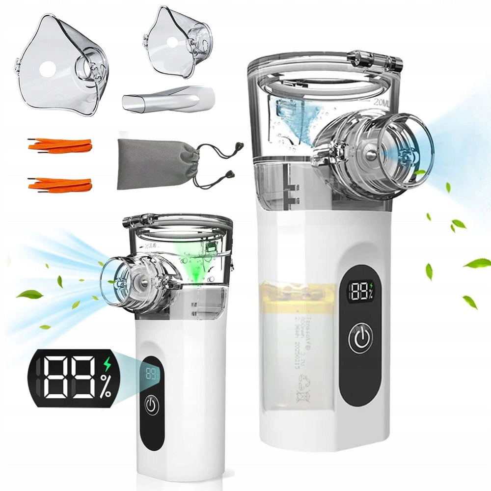 Mesh Inhaler Portable Rechargeable With Adult Children Noiseless