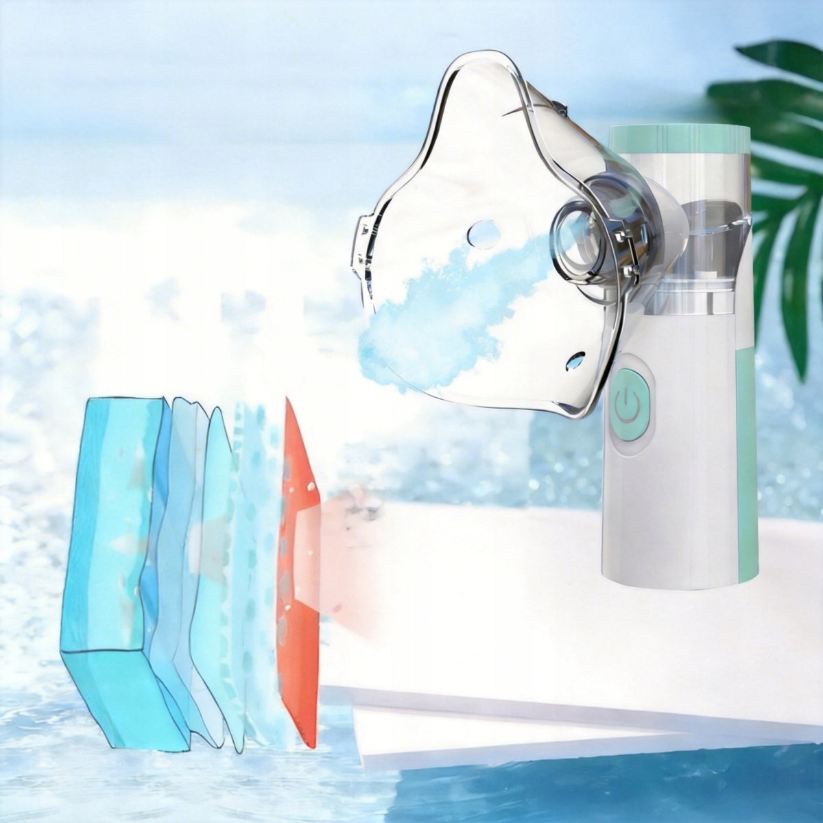 Mesh Nebulizer Inhaler Portable Quiet USB Manufacturer of a medical device 4058739517999