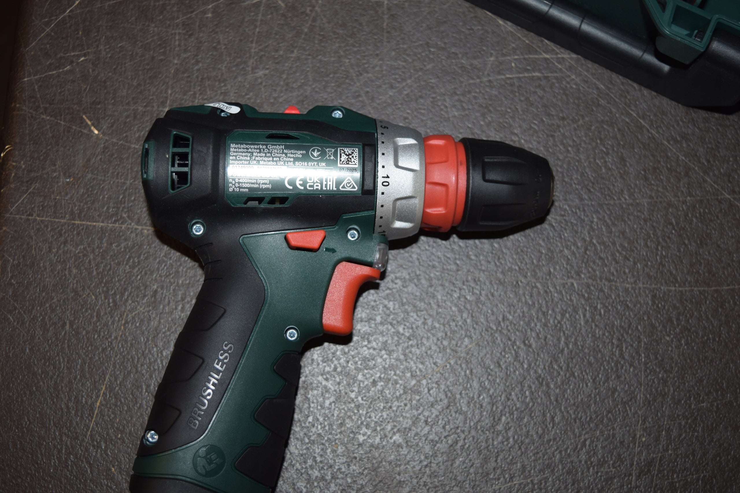 Metabo PowerMaxx BS BL Q cordless drill/driver in PVC case Brand Metabo