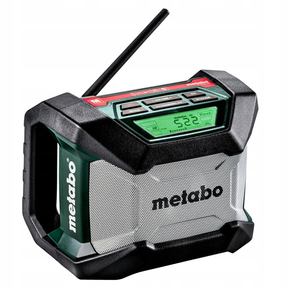 Metabo R 12-18 BT Battery Operated Network Building Radio 12V 18V 230V