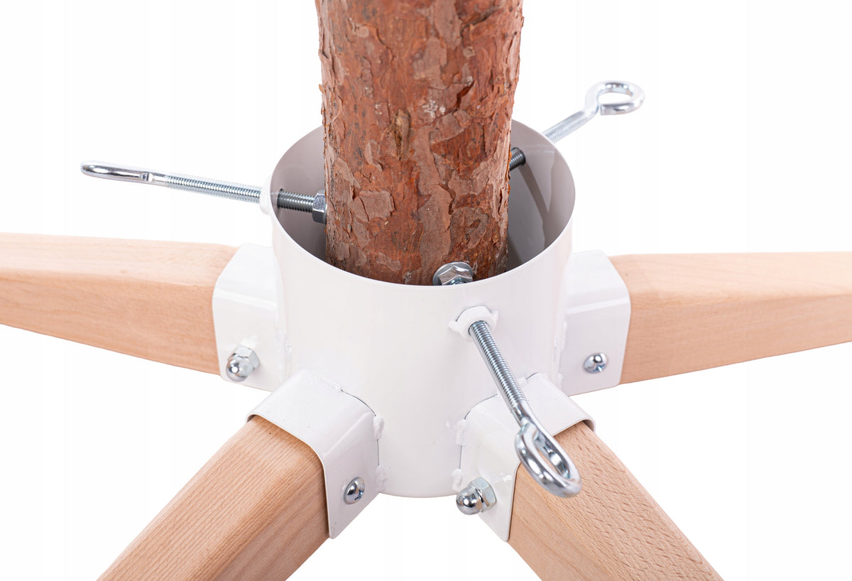 Metal Christmas tree stand+wood under the Christmas tree stand Manufacturer code Stojak 7313