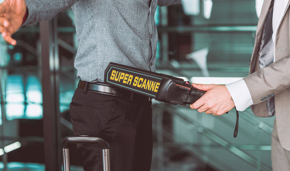 Metal DETECTOR Tester Handheld Scanner Manufacturer code Bezdotykowy wykrywacz metali Tester