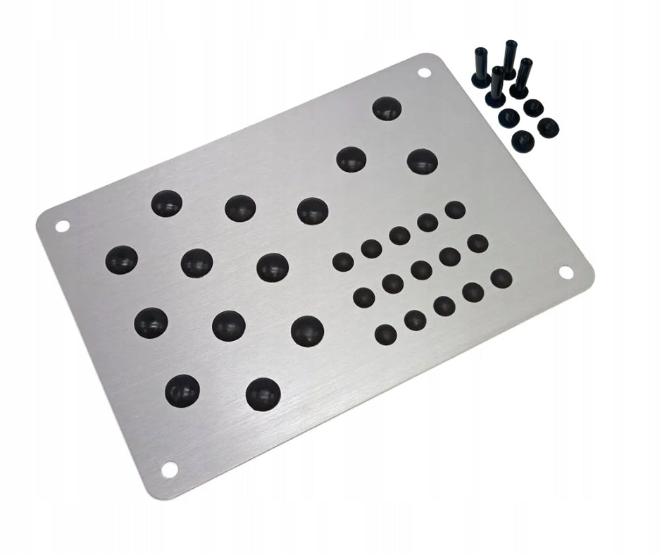 Metal Footrest for Car Rugs Universal