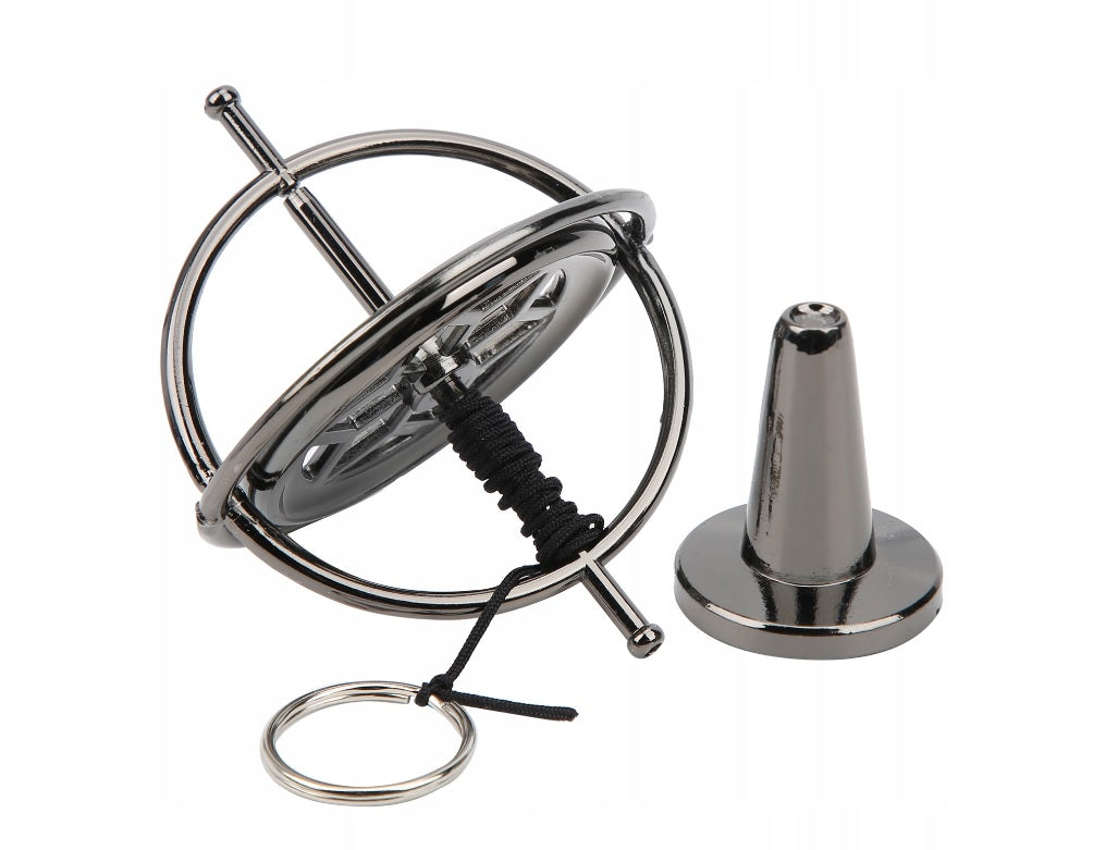Metal Gyroscope Self Balancing Antigravity BLACK Manufacturer code Metalowy Żyroskop Samobalansujący CZARNY