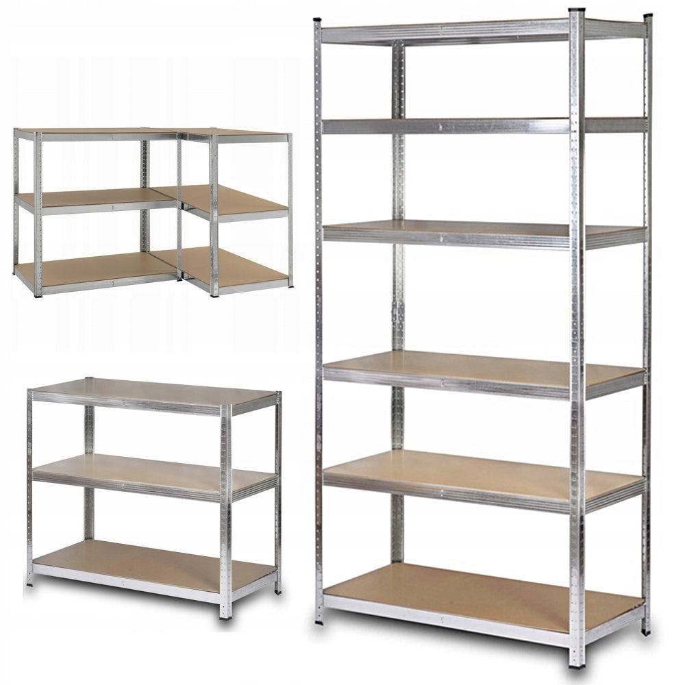 Metal Storage Rack 3in1 220x90x40cm 6x175kg